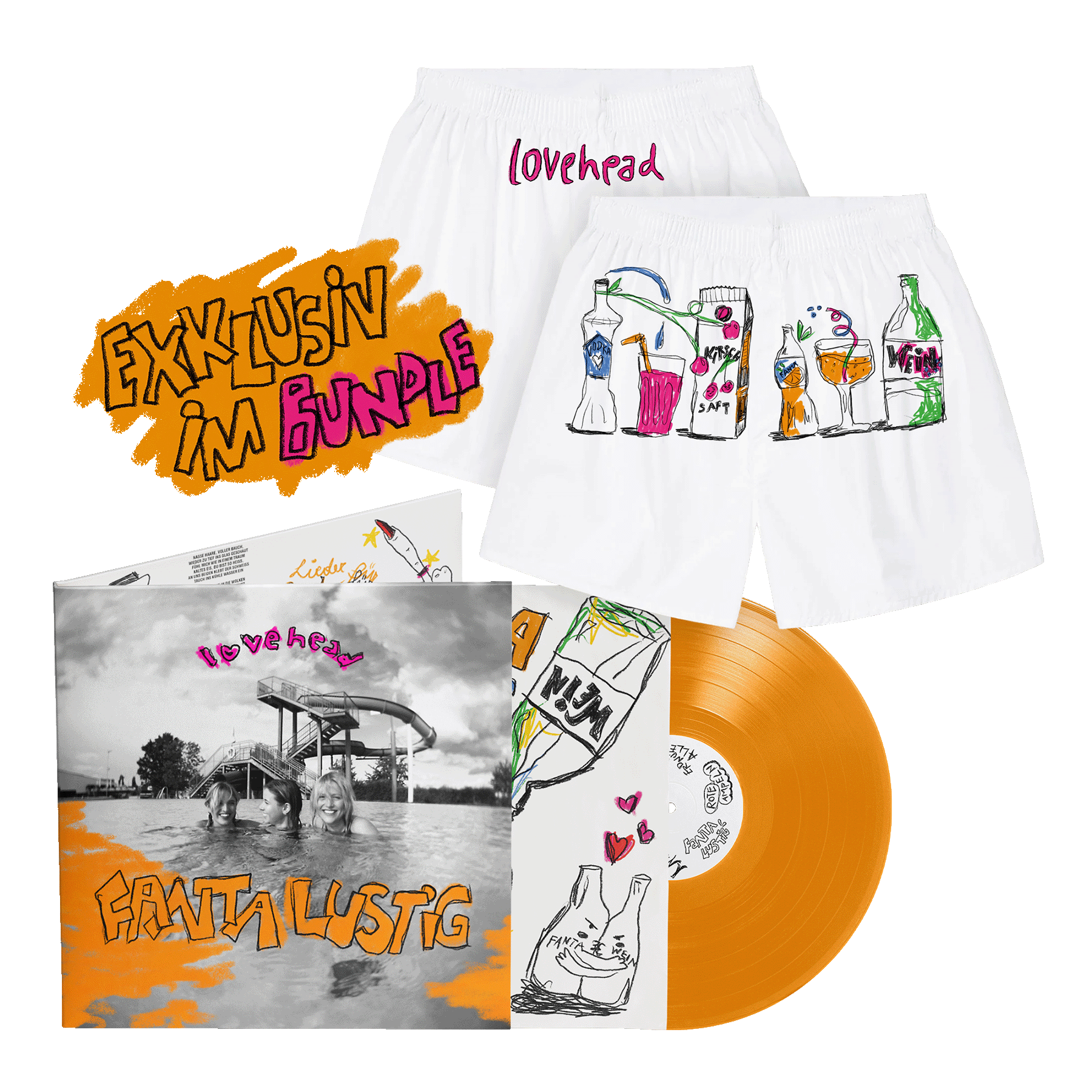 lovehead fanta lustig LP Bundle 423676
